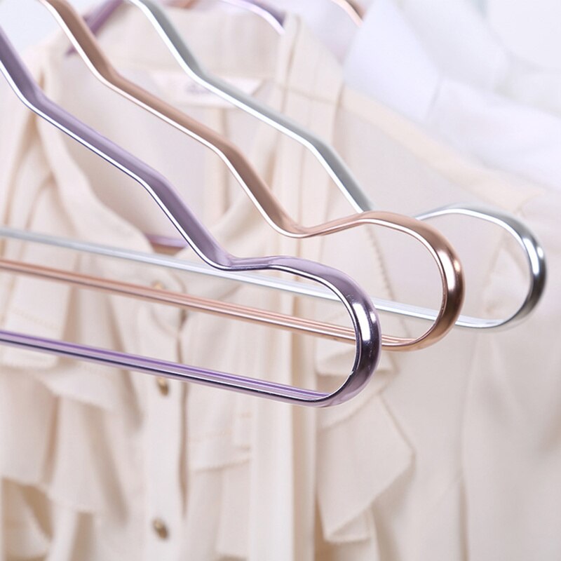 5 stks/set Closet Volwassen Rok Kleding Handdoek Magazijnstelling Aluminium Hanger Kast Ruimtebesparend Riem Kleerhanger
