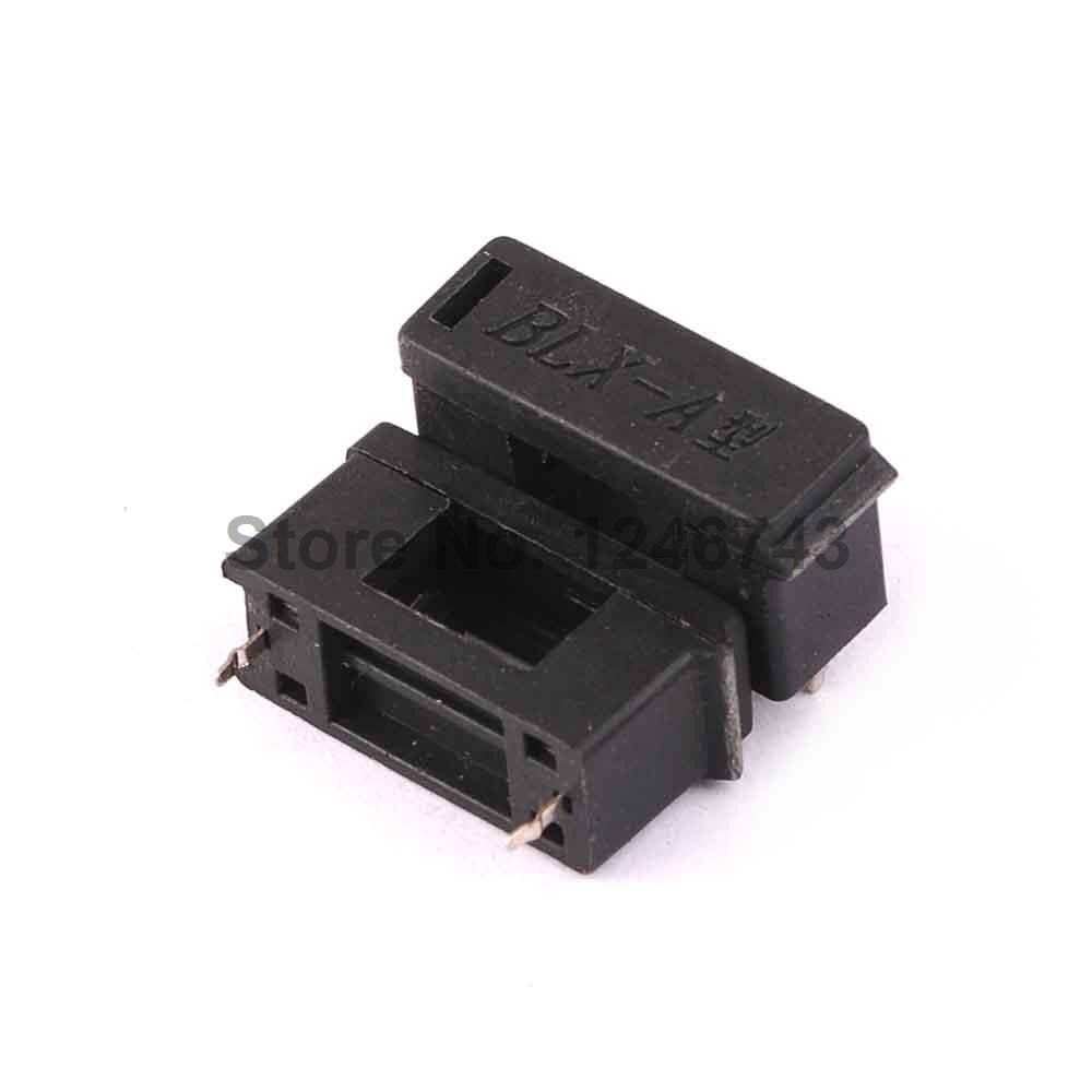 10PCS PCB Mount BLX-A type Fuse Socket 5*20MM 15A/125V