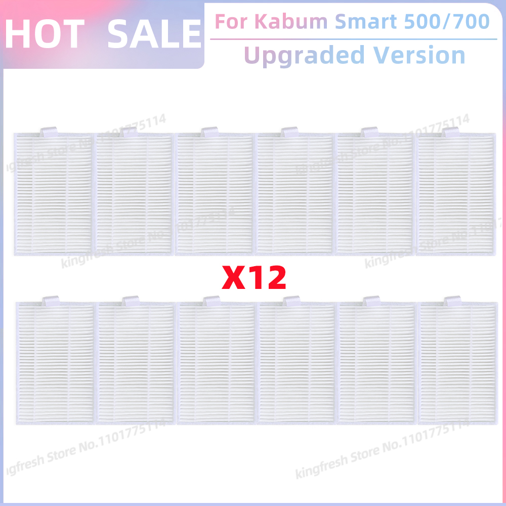 Geschikt voor Blaupunkt Bluebot XBOOST / XPRO, Kabum Smart 500 / 700 KBSF003, Honiture Q5 Vervangingsonderdelen voor Stofzuiger Hoofdroller Zijborstel HEPA Filter Dweildoek: Lavendel