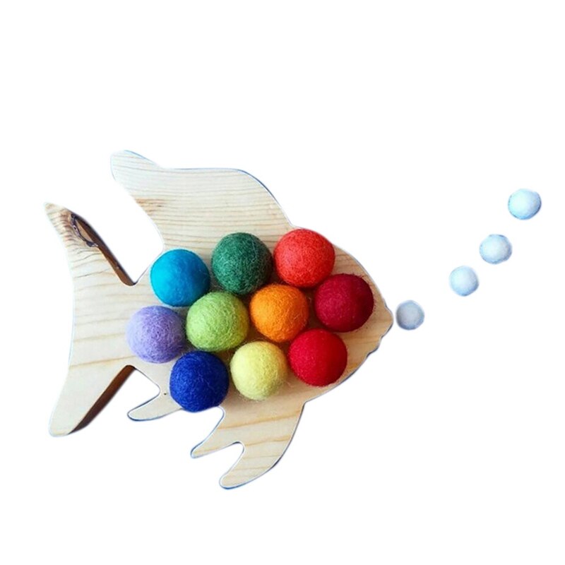 Pädagogisches holzspielzeug für babys: wolkenspiele, kognitive digitale brettspiele, puzzles und zuordnungsspiele: Khaki