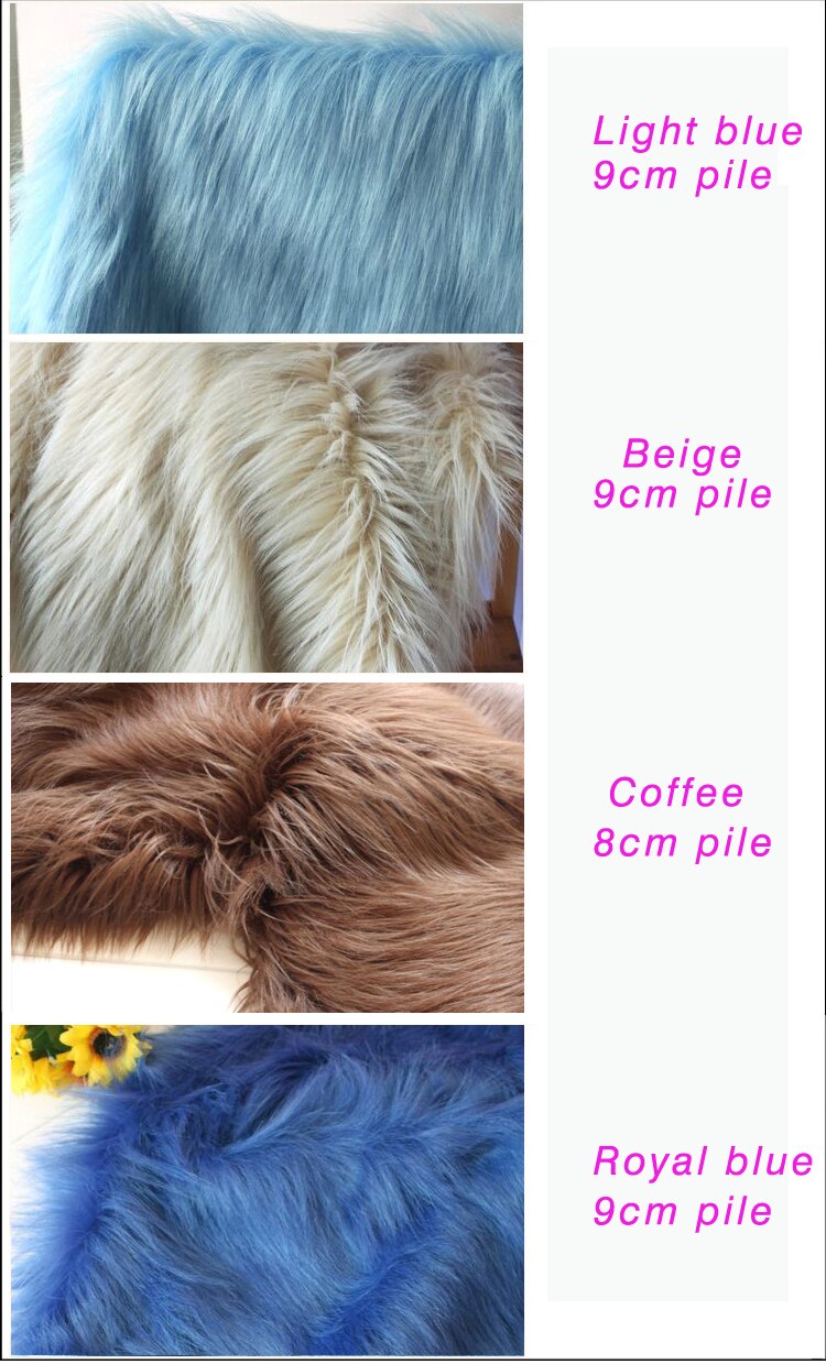 Lange Stapel Bont Stof Faux Fur Stof Kostuums Cosplay Fotografie Achtergronden Photo Props 60 "brede Verkocht Door De Yard