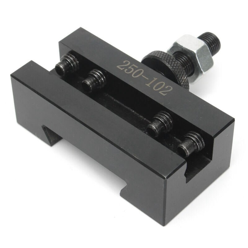 Kit d&#39;outils pour tour CNC, 6-12 pouces, 2 axes, alésage, changement rapide, support de face, 250 – 102, offre spéciale