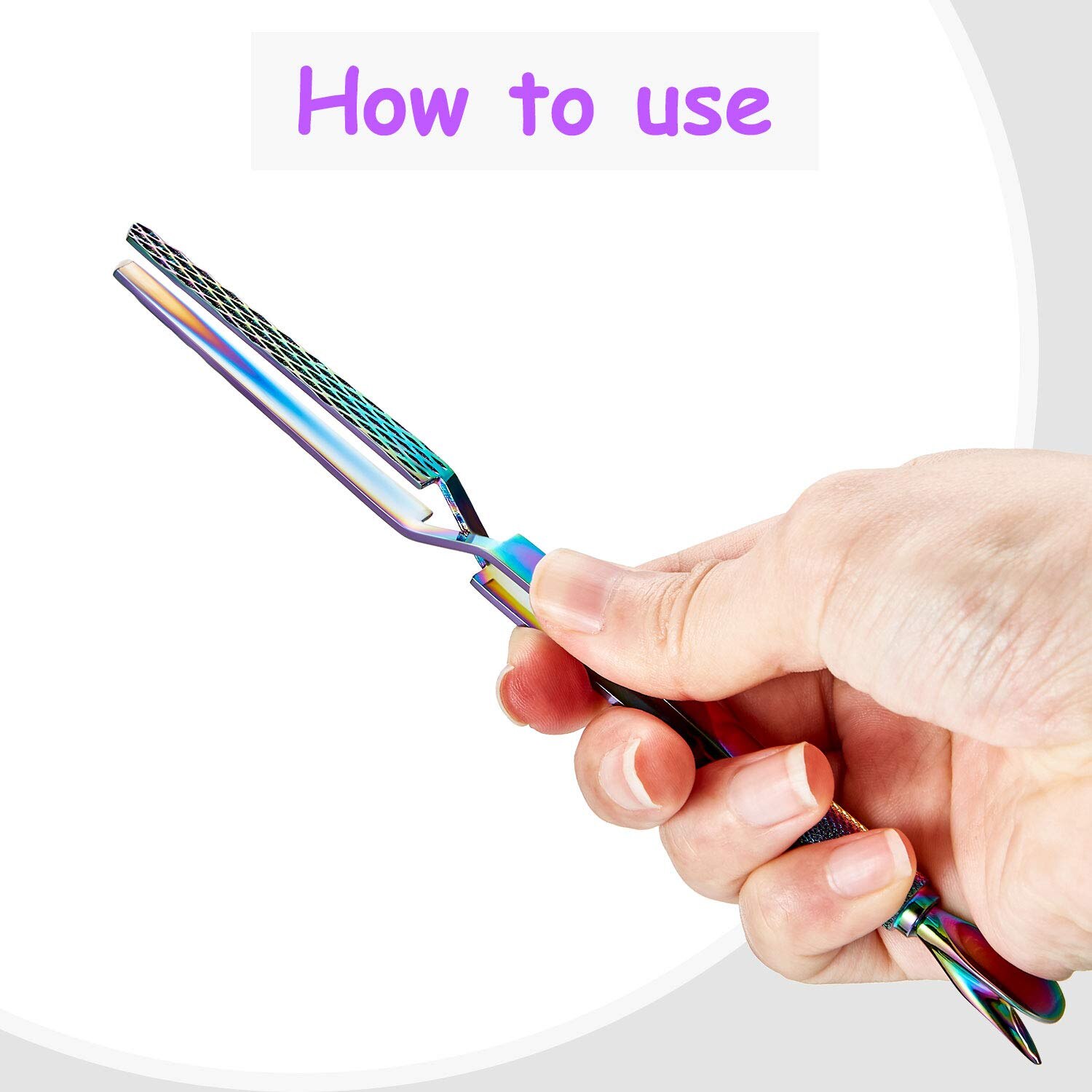 1 PCS Nail Pinching Tools Stainless Steel Nail Art Pincher Pinching Cuticle Pusher Multi-Functional Nail Shaping Tweezers