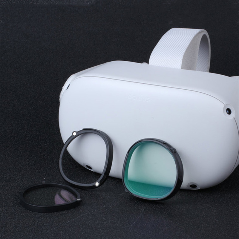 Til oculus quest 2 vr magnetiske briller anti blå briller hurtig adskillelse klip linse beskyttelse kortsynet nærsynet stel