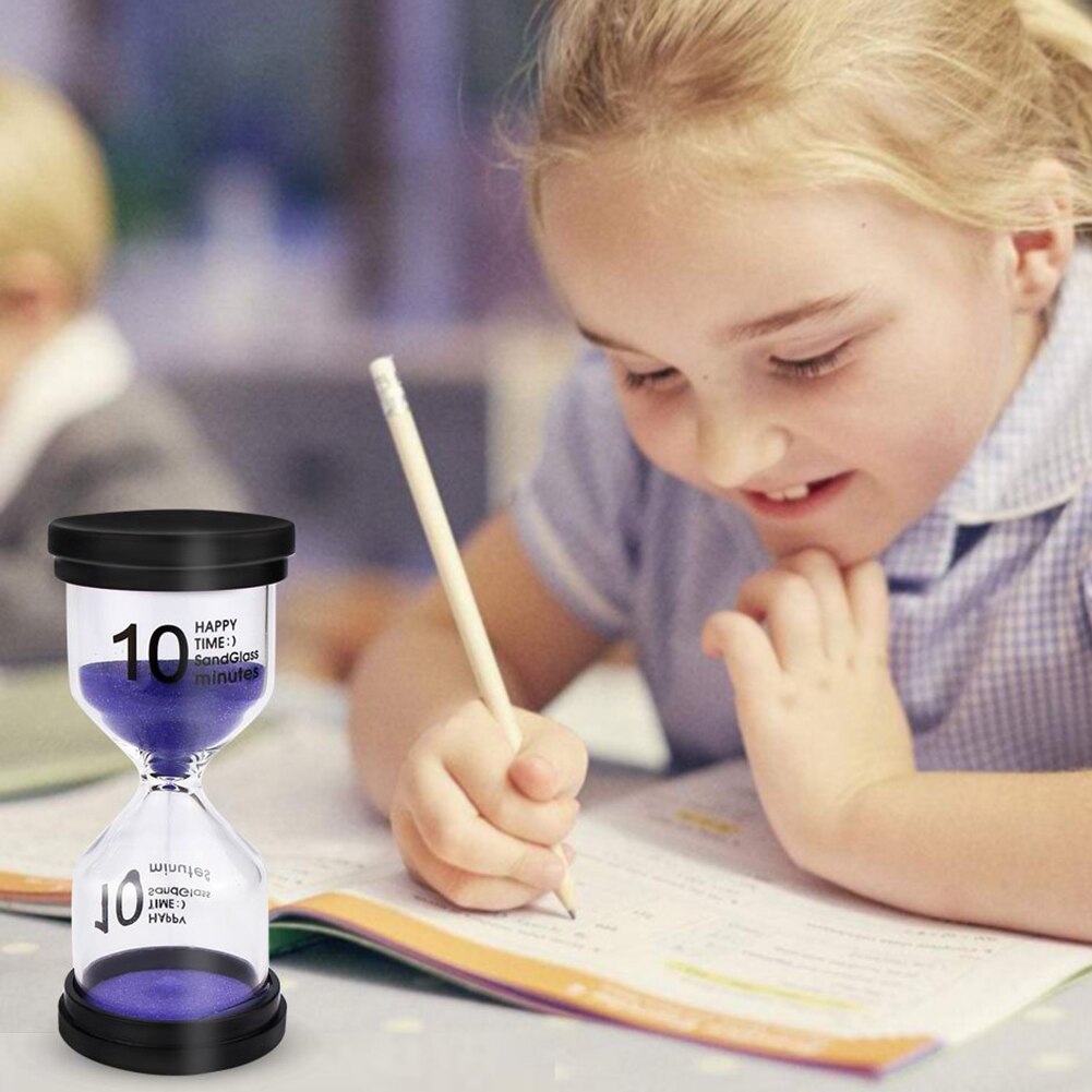 Desktop Sand Clock Timer 10 Minutes / 15 Minutes / 30 Minutes Children's Brushing Striking Hourglass Timer Home Decorations