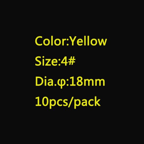 1pack EPS Hard Foam Fishing Float Diameter 6.5mm-27mm Bobber Buoyancy Ball Float Fish Float Outdoor Floating Fishing Tackle: Yellow-18mm-10pcs
