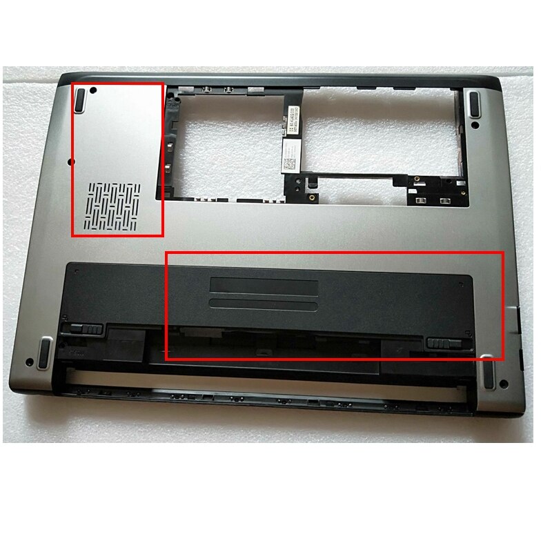 Gzeele laptop nedre basfodral för dell vostro 131 v131 för latitude  e3330 chassi nedre silver  k3 n 48 0 k 3 n 48