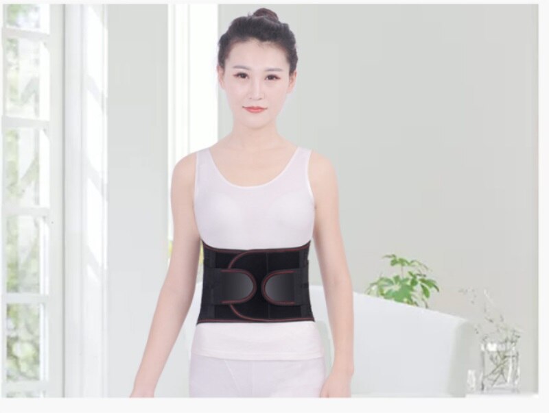 KSY Orthopedic Tourmaline Self-heating Magnetic Steel Plates Waist Support Belt Men Women Lumbar Support Back Brace Belt