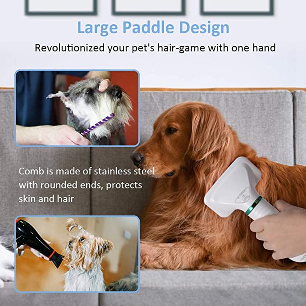 Lightweight Low Noise Pet Hair Dryer High Speed Blower Dogs Cats Household Pet Essentials