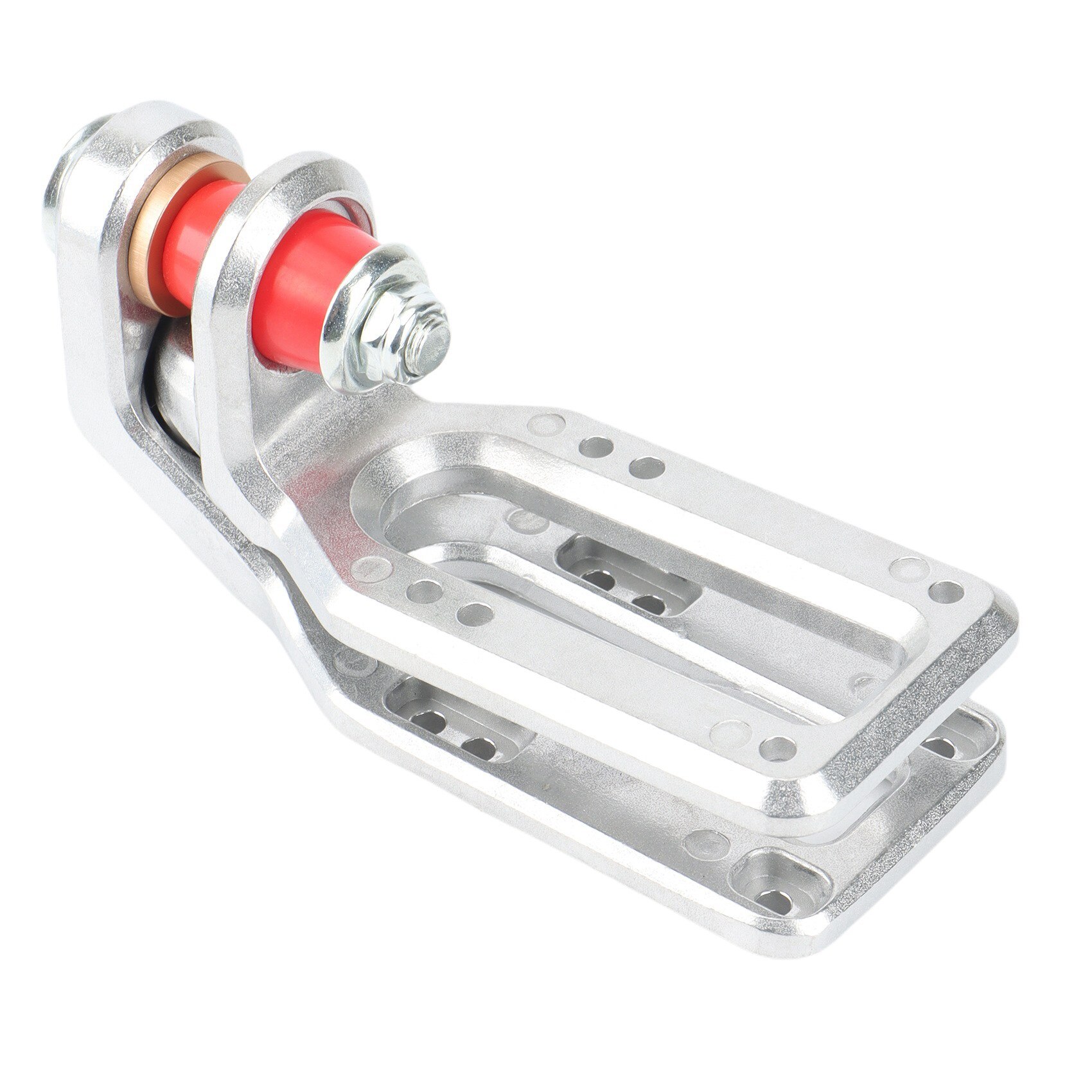 S1 Surf Skateboard Vrachtwagens Adapter Pu Bus Surf Skate Bruggen Skateboard Flexibele Steering Truck, Zilver