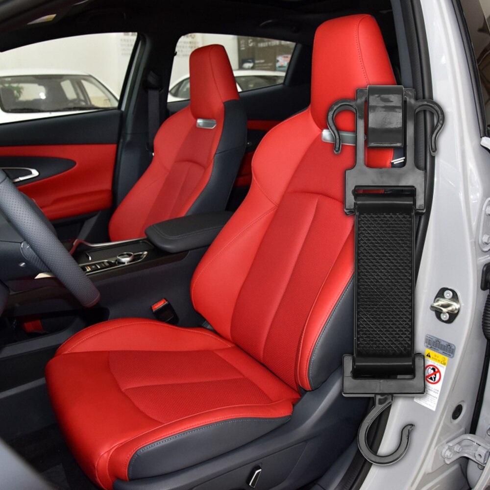 3pcs Car Seat Back Hook Headrest Hidden Holder Organizer for Auto Car