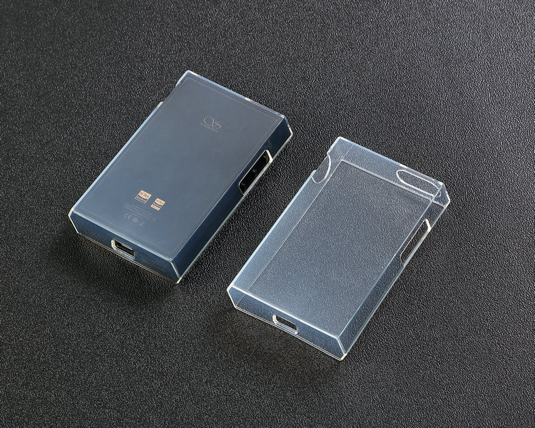 Weiche, transparente TPU-Hülle für SHANLING M5 Ultra M5U mit gehärtetem Glas