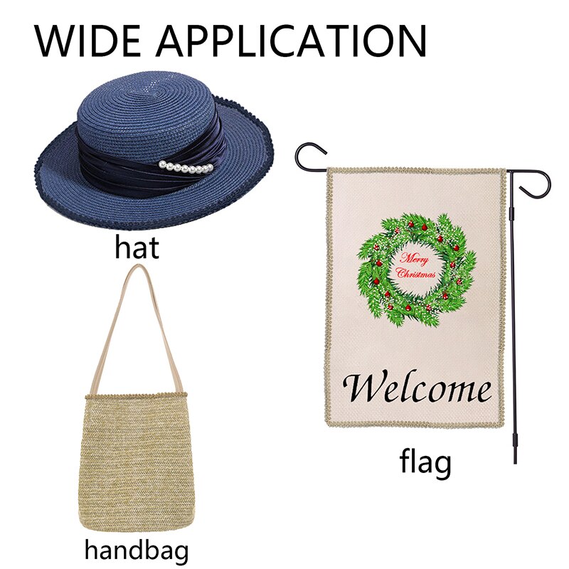 12M Braid Trim Lace Trim Gimp Basic Sewing Ribbon Polyester DIY Crafts Sewing Costume Home Decorative macrame Braided Cords