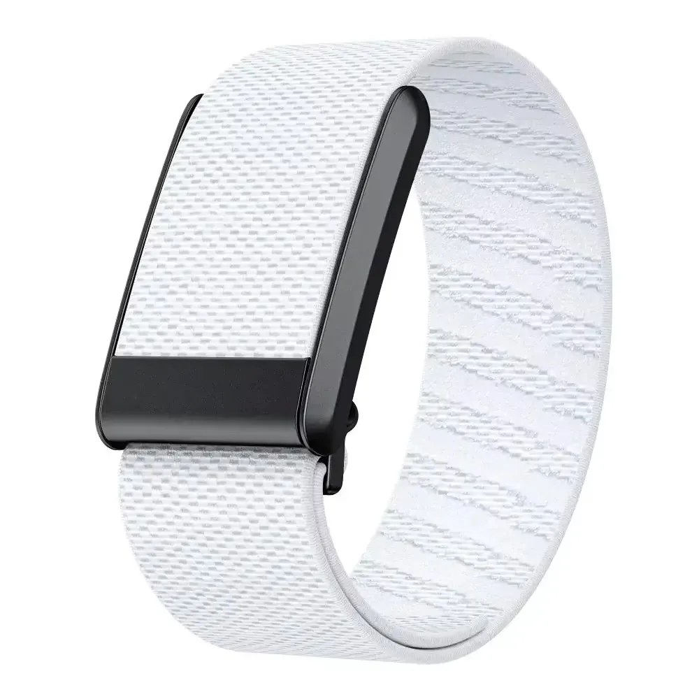 Neues Nylon-Fitnessband, atmungsaktiv, verstellbar, Sport-Armband, weicher Schutz, Tracker-Gurt für Whoop 4.0 für Damen und Herren: Lila