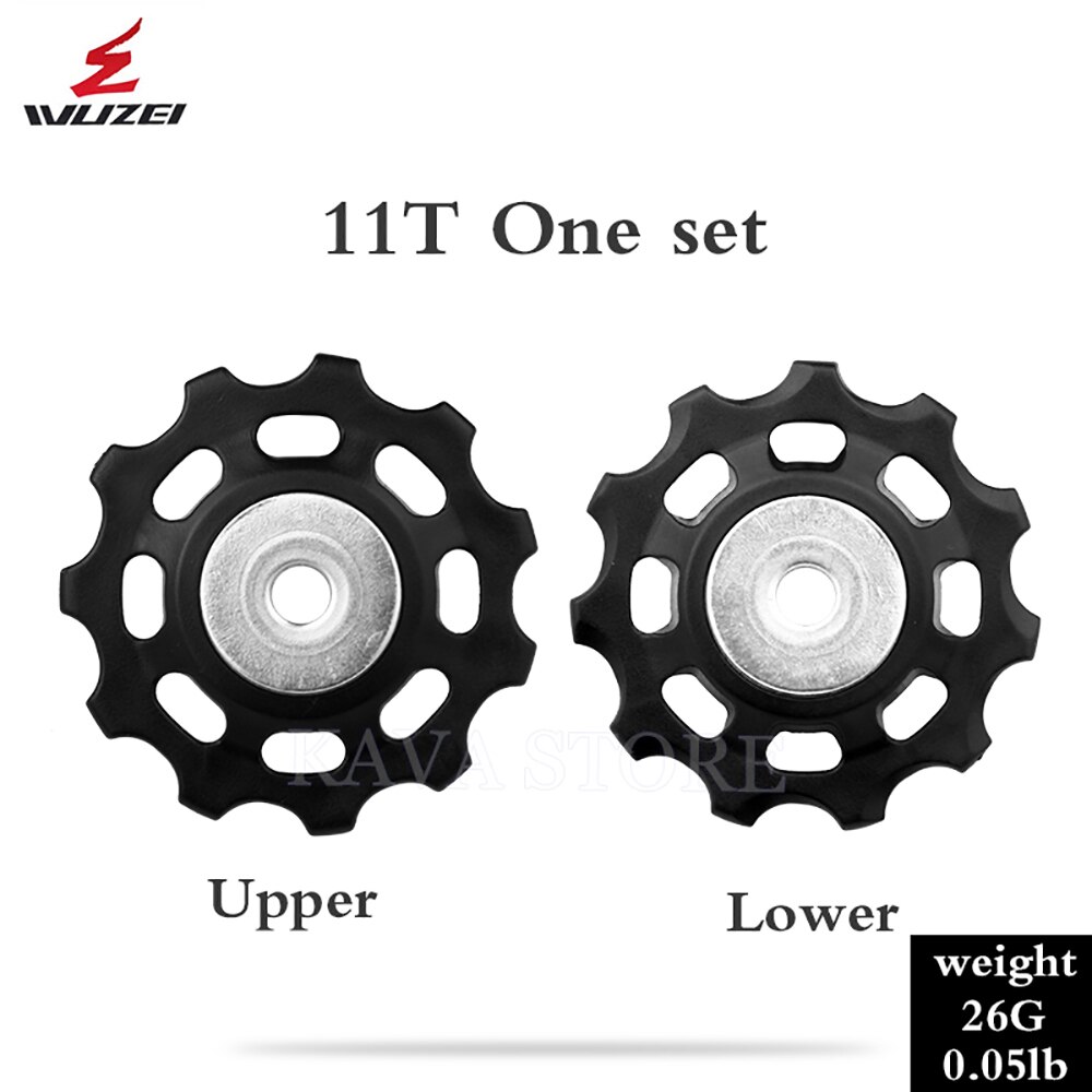 MTB Rolle 11V Rad 11T 12T 13T 17T 14T Rennrad Jockey Fahrrad Hinten schaltwerk Bausatz für Shimano Sram Riemenscheiben 12v X01 XX1 GX NX: 11T a einstellen