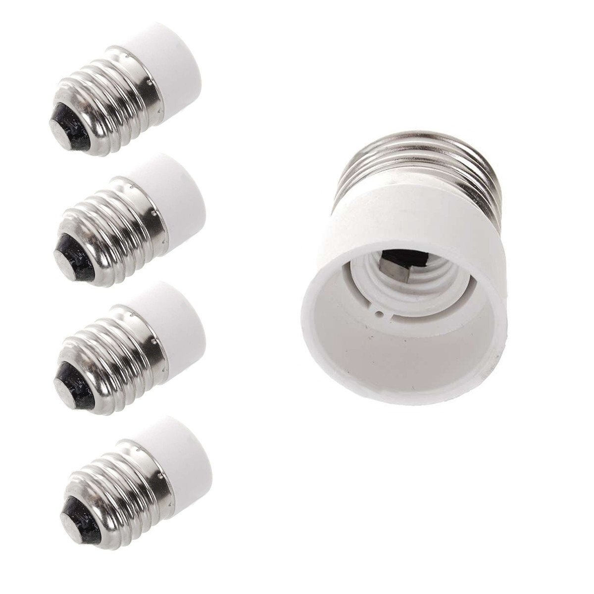 4X Socket Adapter E27 to E14 Lamp Bulb lamp socket Adapter Converter
