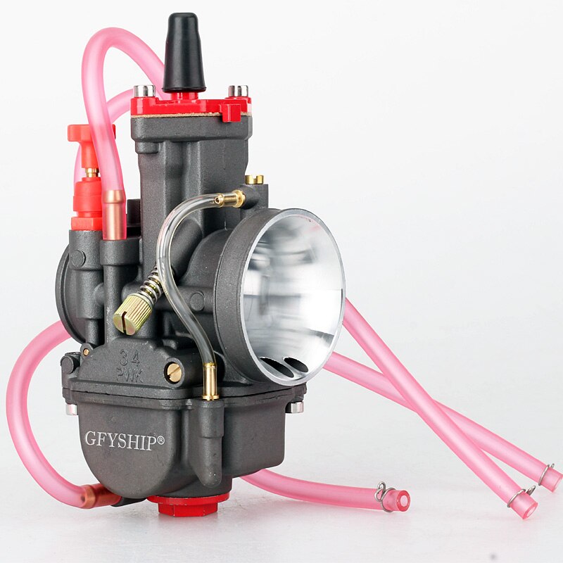 Carburateur universel pour Mikuni Dellorto Koso, à réaction puissante, 24/26/28/30/32/34MM, 250/350cc PWK: 34MM