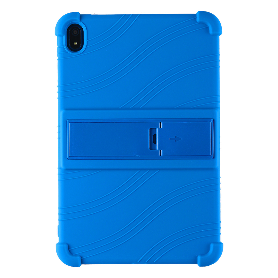 Case For Nokia T20 10.36 Android Nokia t20 TA-1392 Shell Shockproof Kids Safe Silicone Portable Kickstand Tablet Protect Cover: Deep blue