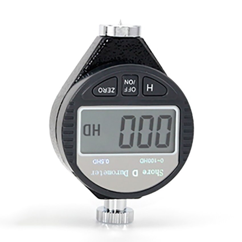 LCD Display Digital 3 Type Hardness Tester Meter Durometer Rubber Sponge Plastic Digital Hardmeter With Data Output Interface
