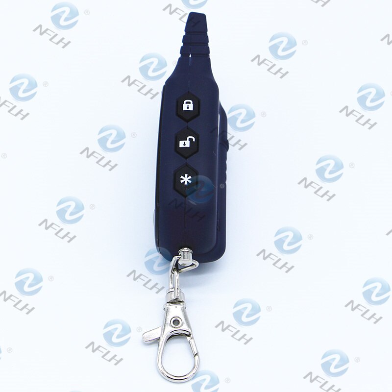 A61 LCD Remote Control Key Chain Fob for Russian Anti-Theft A61 Keychain Car Alarm System