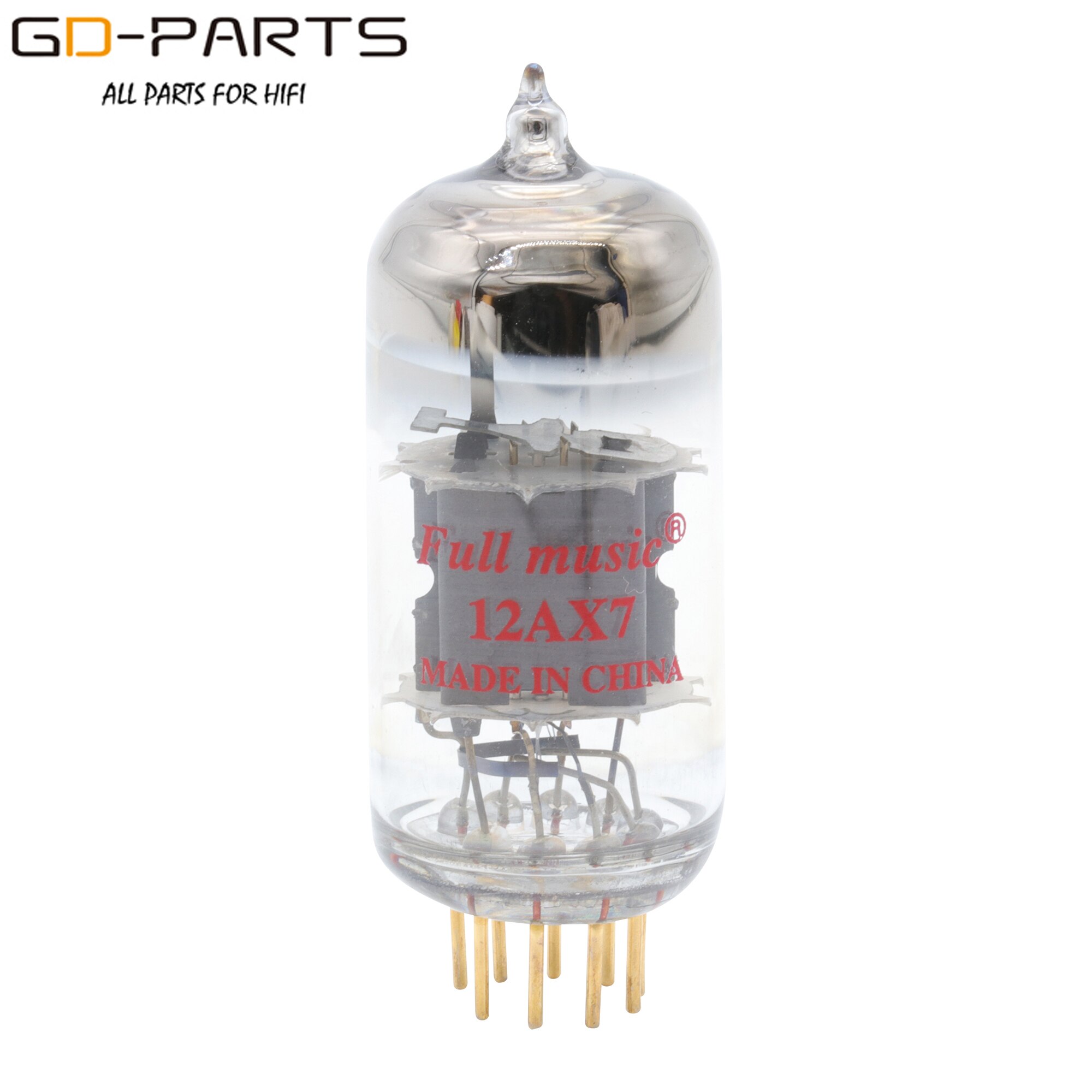 Fullmusic Volledige Ware 12AX7 ECC83 12AU7 ECC82 Elektronische Buis Goud Voet Goud Woord Low Noise: 12AX7 red letter