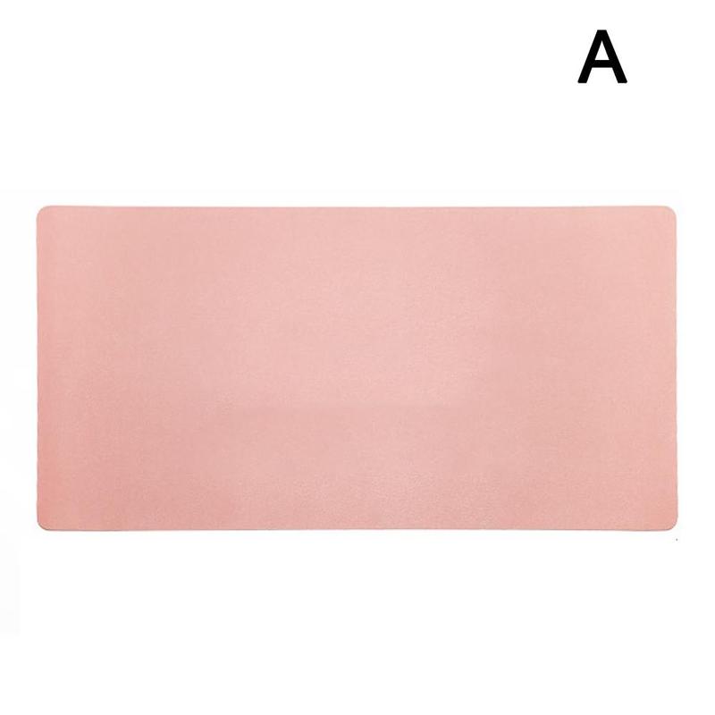 Groot Kantoor Computer Bureau Mat Tafel Toetsenbord Grote Muismat Wolvilt Laptop Kussen Bureau Antislip Mat Voor bureaus Studie Kamers: pink