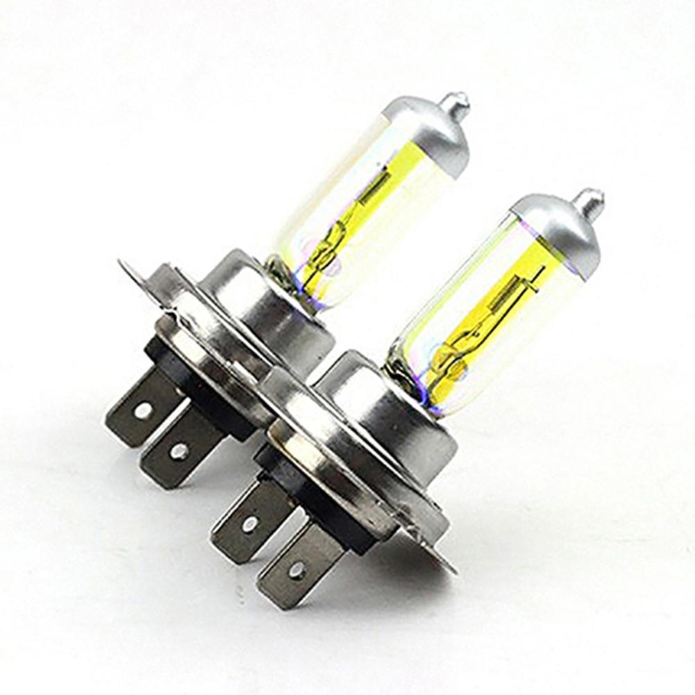 2 Pcs Car Super Bright H7 Xenon Halogen Front Headlight Light Bulbs Lamp 12V