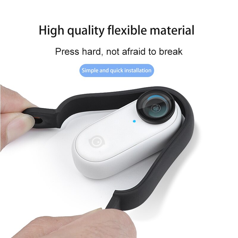 Insta 360 go 2 schutzrahmenhalterung 1/4 adapter verstellbarer winkelhalter stabilisator für insta 360 go2 zubehör