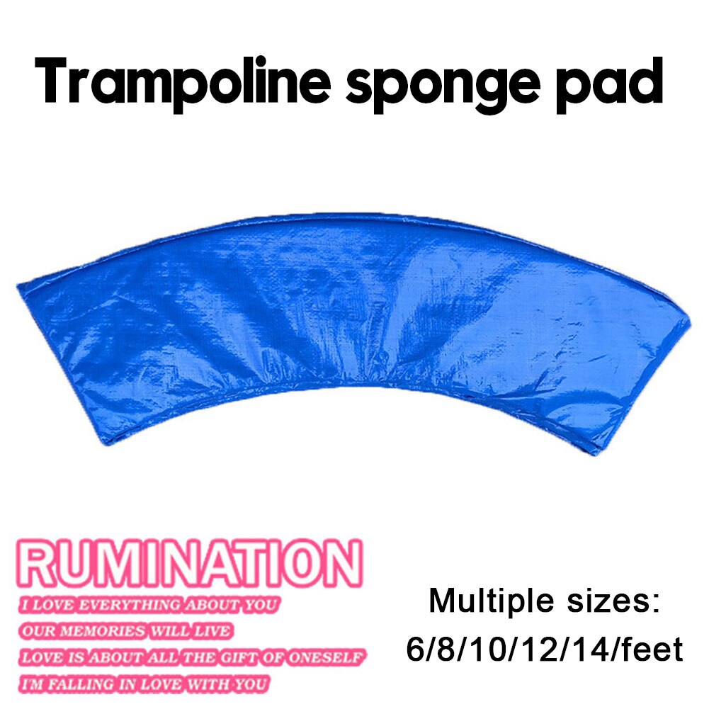 Tapis de sécurité rond imperméable de remplacement pour Trampoline, couverture à ressort pour cadre rond de 6 pieds, 8 pieds, 12 pieds, 14 pieds