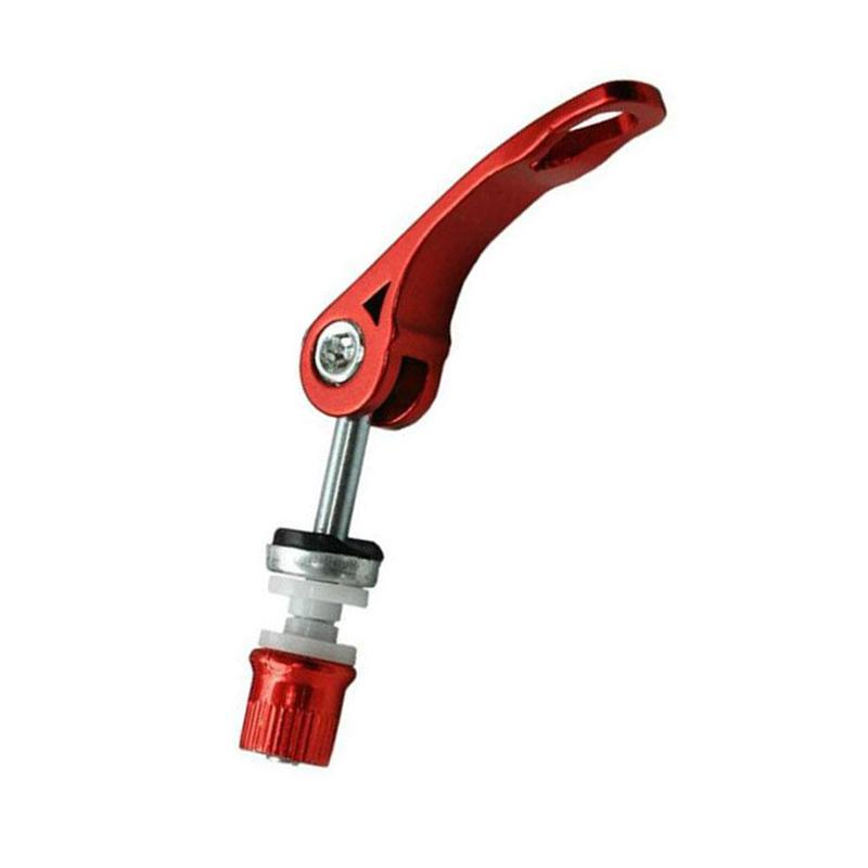 4 Colors Quick Release Bicycle Bike Seat Clamp Aluminum Mountain MTB Seatpost Seat Post Bike Road Bicycle Skewer Clamp Allo: Red