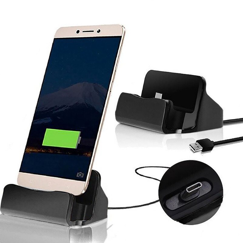 Typ-C Dock Station Ladestation Für Huawei Mate 30 20 P40 P30 P20 Ehre Ansicht 30 Pro Plus typ-C USB Ladegerät Docking Station