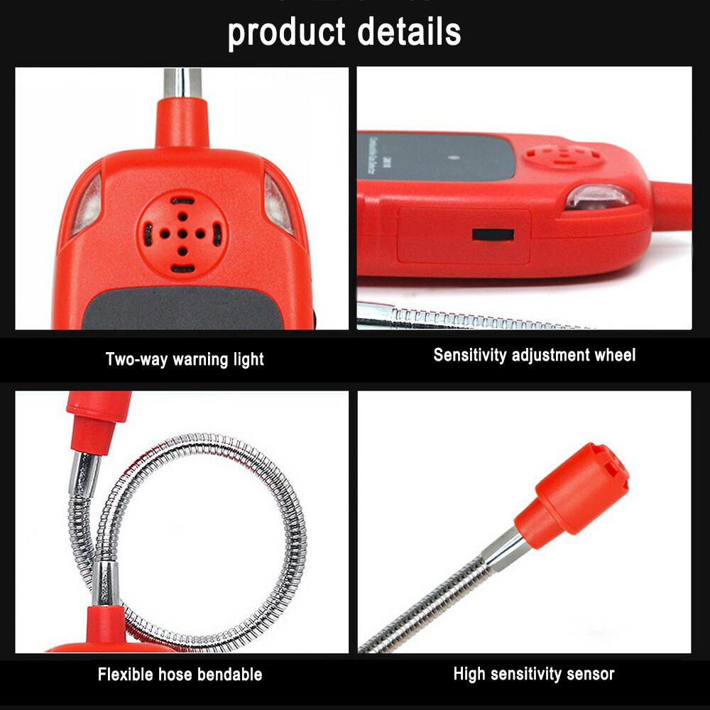 GM8100 Gas Analyzer Brennbare Gas detektor Hafen brennbaren natürliche