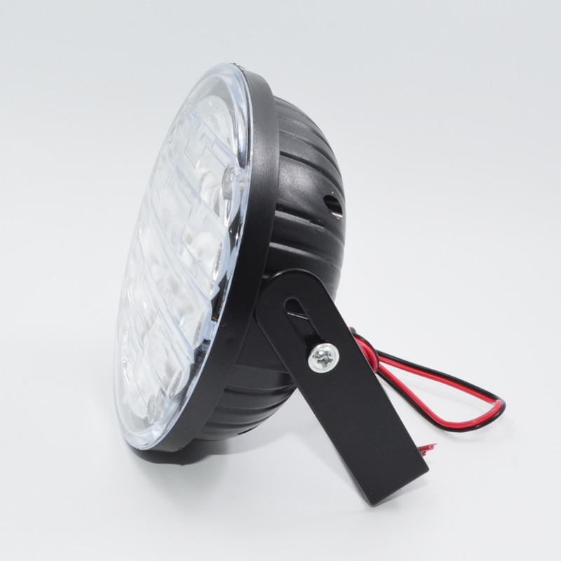 1 paar Wit 18 LED DRL Ronde Dagrijverlichting Auto mistlamp Rijden Lamp voor Vrachtwagen SUV ATV Motorfiets fiets