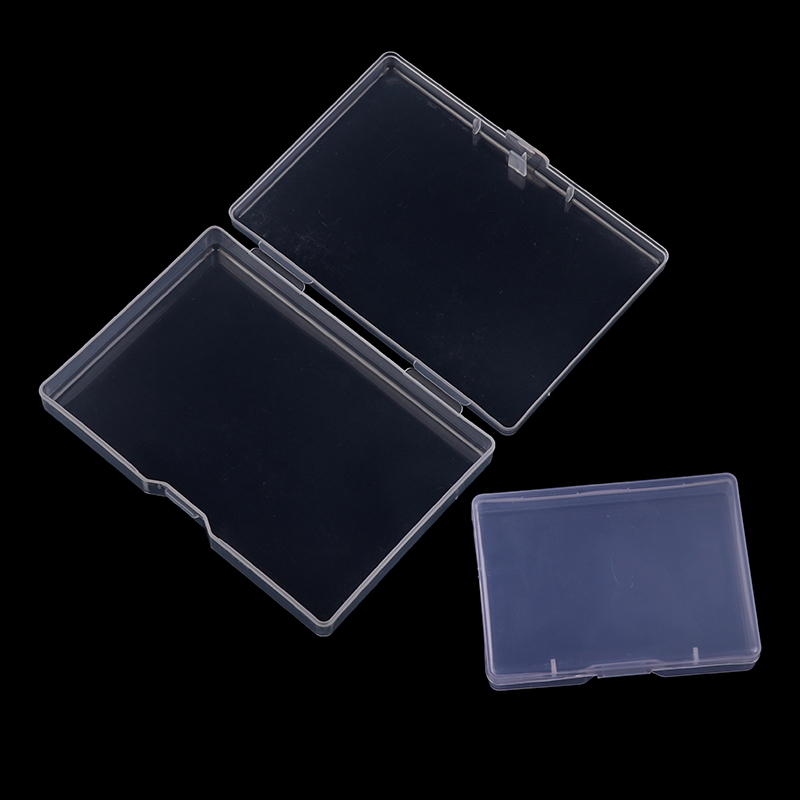 Boîte d'emballage en plastique transparente, rectangulaire, translucide, mallette de rangement, anti-poussière, durable, contenant pour bijoux de bain