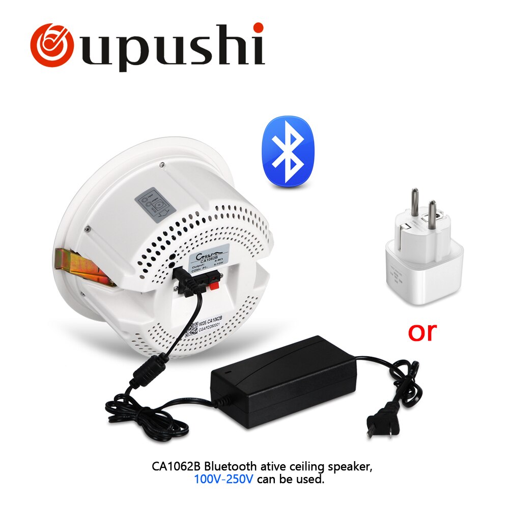Original OUPUSHI Ca1062B 20W Bcakground Music PA System 6.5 inch Full Range Good Sound Passive Audio Ceiling Speaker