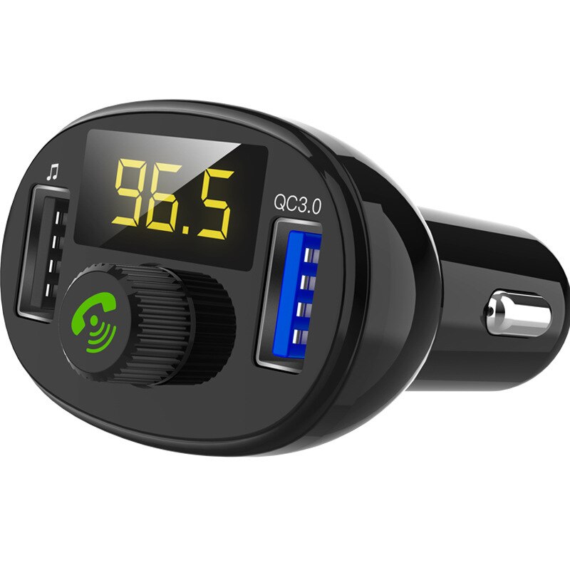 VR robot Car MP3 Player Bluetooth Handsfree FM Transmitter Modulator U Disk Music Player With Dual USB Fast Car Charger