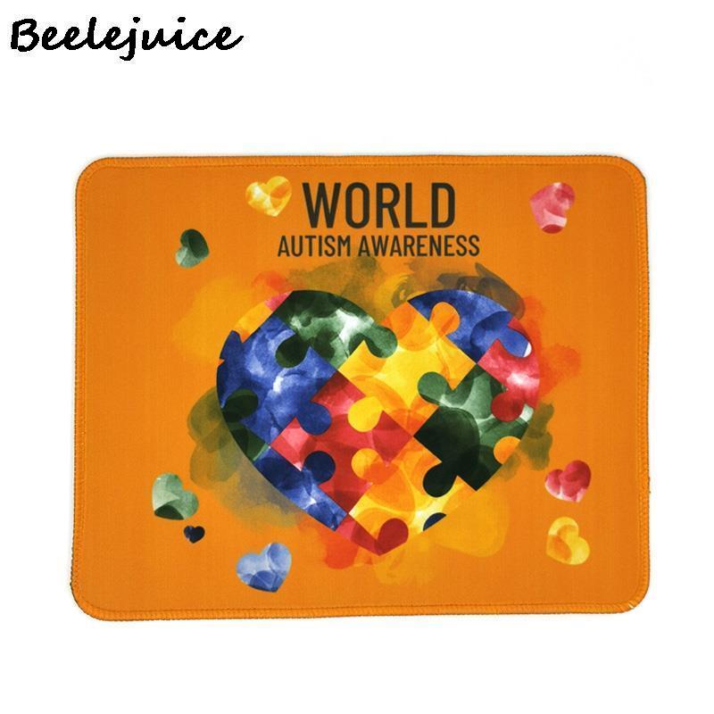 Autism pattern Mouse Pad Desk Pad Laptop Mouse Mat for Office Home PC Computer Keyboard Cute Mouse Pad Non-Slip Rubber Desk Mat