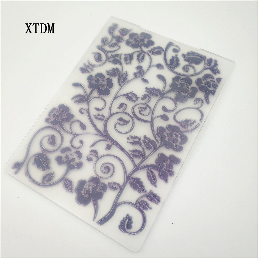 plastic bloom flower template craft card making paper card album wedding decoration scrapbooking Embossing folders