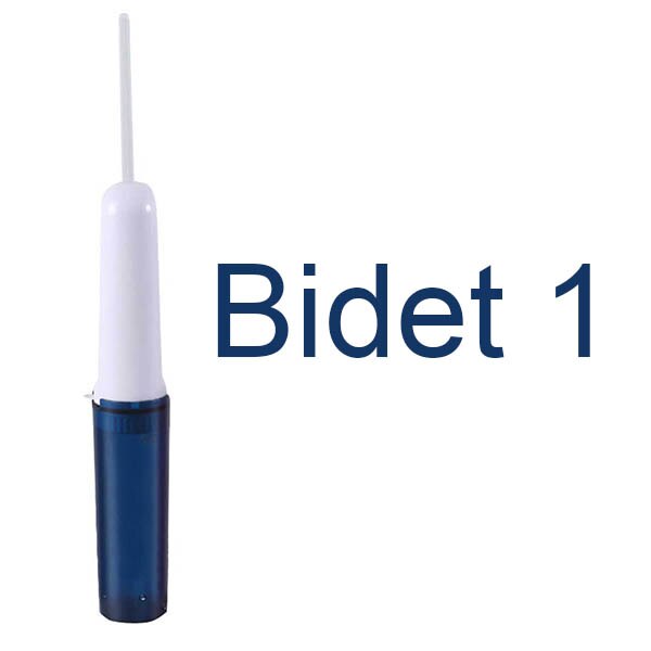 Toalett bidé tillbehör icke elektrisk bidé självrengörande och kallvatten blandad bidé spruta bärbar bidé resa: Bärbar bidé 1