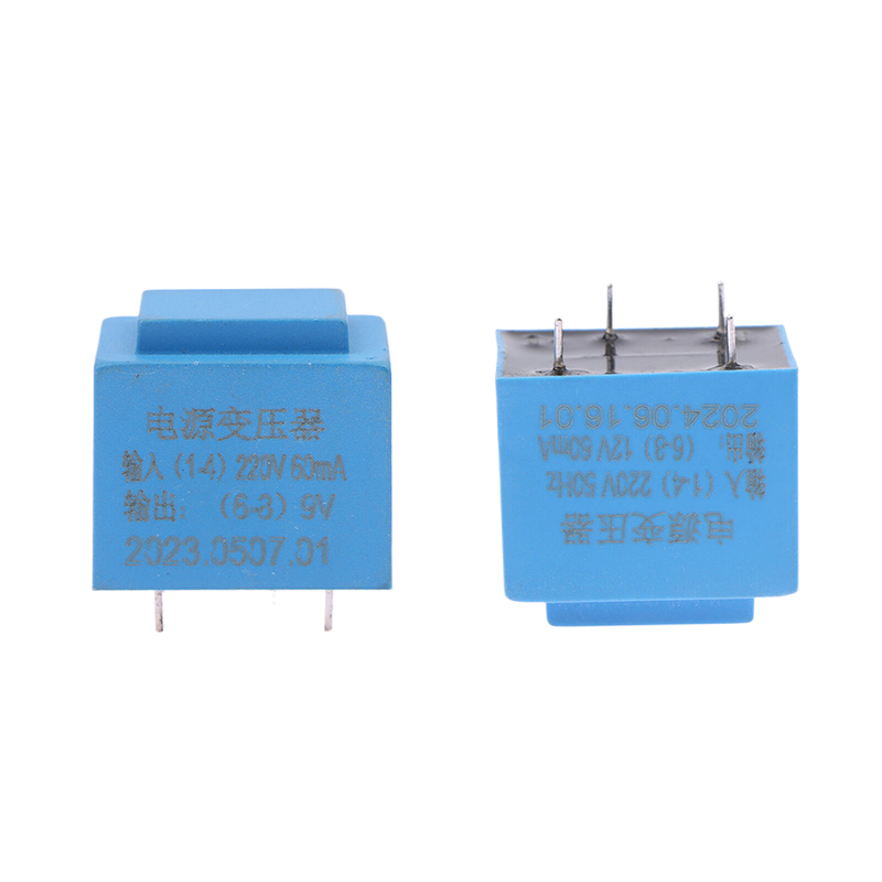 0,5 W 220 V bis 12 V Energie Mini versiegelter Stecker-in-Leiterplatte 4-poliger wasserdichter gekapselter Transformator