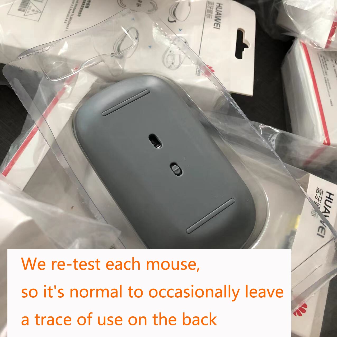HUAWEI AF30 Wireless Bluetooth Mouse Optical Silent Mouse Supports 2nd Generation CD23 Fast-Switch Versatile Bluetooth Mouse