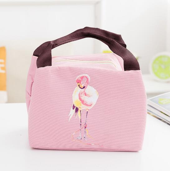 Waterproof Portable Lunch Bag Cartoon Lunch Bag Picnic Cold Insulation Bag Folding Fresh Keeping Insulation Ice Pack ice box: 5