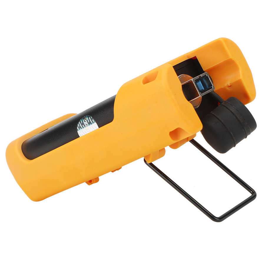 Backlight LED LCD High Accuracy Optical Power Meter Fiber Light Tester with Silicone Case