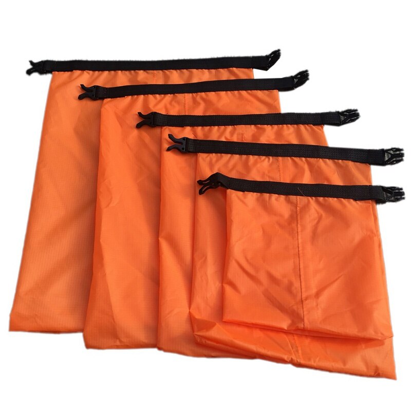 5 uds bolsa seca impermeable al aire libre playa bucled saco de almacenamiento viajes natación deriva bolsas de esnórquel Accesorios