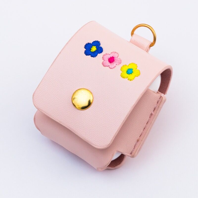 Bentoy milkjoy airpods a laser caso meninas bonito ferrolho pacote de fone ouvido coréia flor moda moeda bolsa função unisex airpods sacos