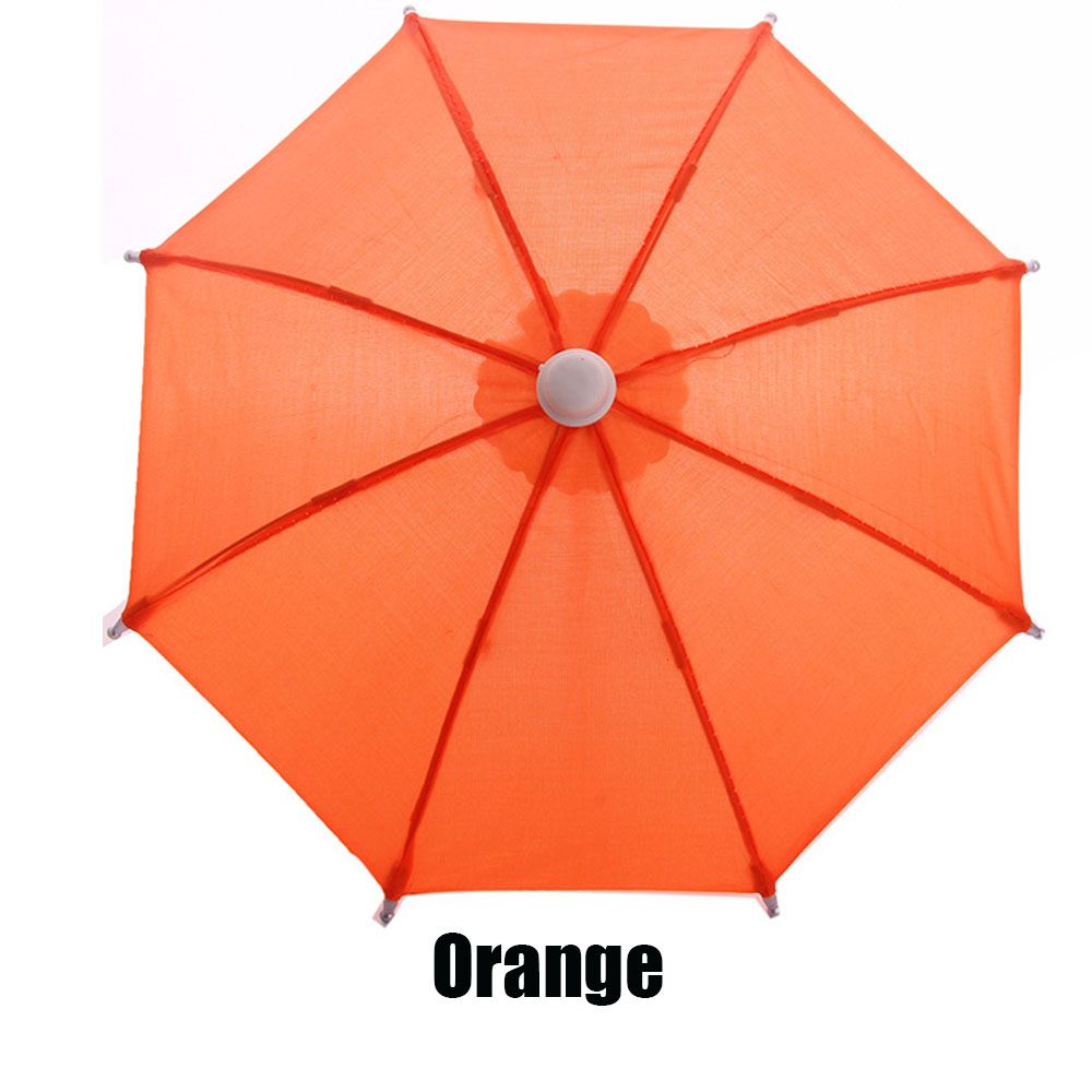 Neue Stil Bunte Kunststoff Mini Regenschirm Regen Getriebe Spielzeug Regenschirm Baby Spielzeug Mädchen Puppe Verschönerung Puppe Kleidung Dekoration: Navy Blau