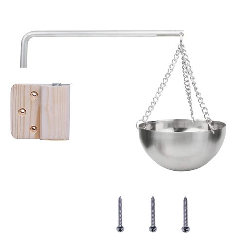 Cuenco de aceite de aromaterapia para Sauna, recipiente de acero inoxidable, soporte de aceite esencial para Sauna y Spa, accesorio de Sauna de Material de madera: Default Title