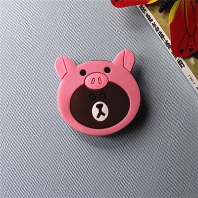 Dessin animé silicone chat patte support de téléphone mobile anneau support d'extension doigt poignée support base doigt haut support support de prise de téléphone: 4