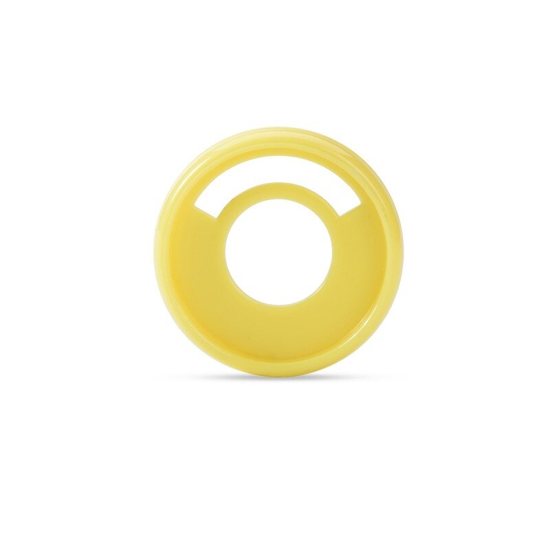 Anneau de reliure en plastique multifonction, 20 pièces, 28mm, trou rond, peut transporter un disque de reliure pour stylo, fournitures de reliure pour ordinateur portable à feuilles mobiles: yellow