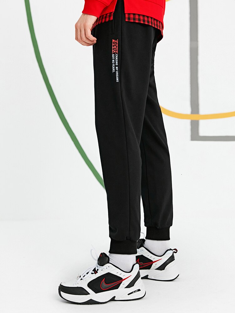 Pioneer campamento noticias hombres pantalones de chándal casual algodón letra impresa ropa deportiva Joggers pantalones masculinos AZZ901298